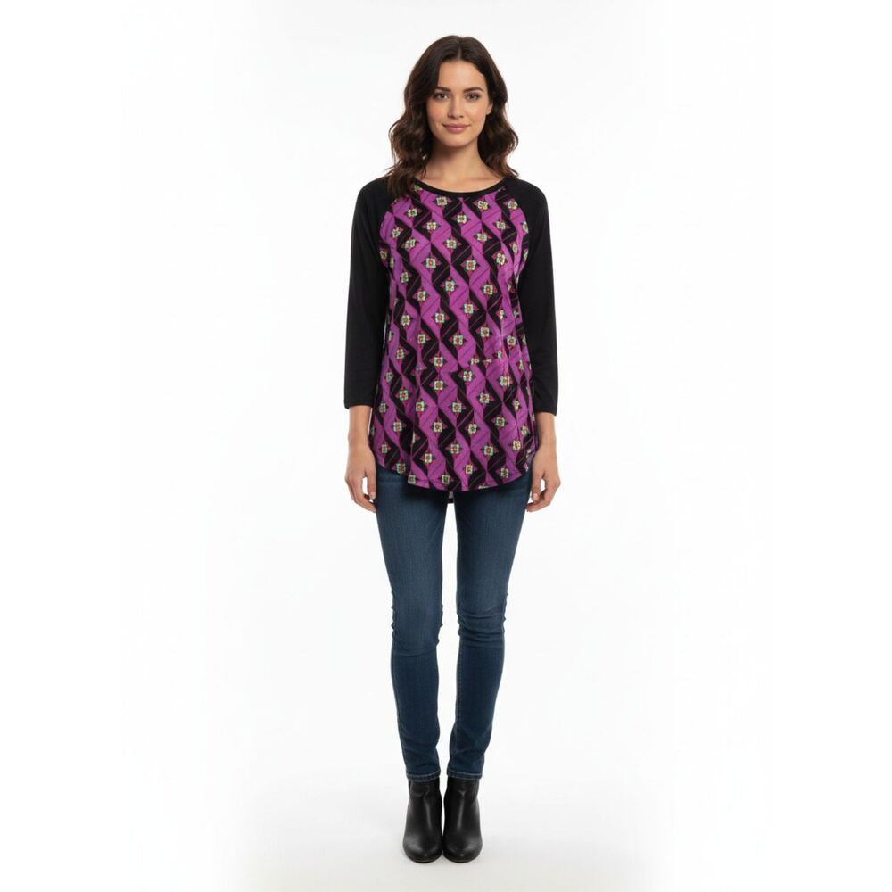 LuLaRoe Purple Boxy Tee - Oversized Short Sleeve Top XL